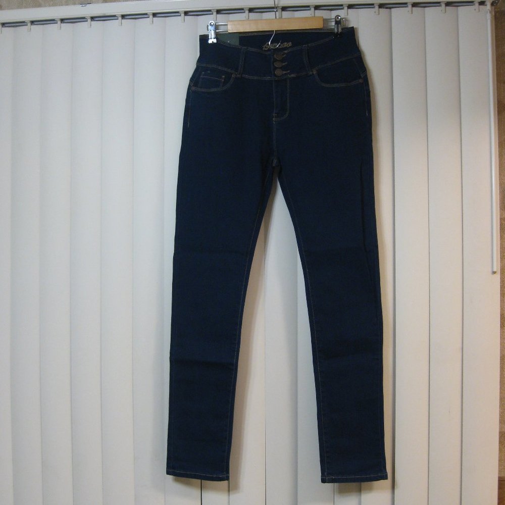 NWT Bamboo blue butt lifting skinny jeans 11 12